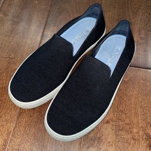 Rothy’s Soft Black Merino Sneakers size 6